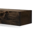 thumbnail image 2 of Modern Farmhouse 36 in. Midnight Black Mantel, 2 of 2