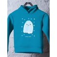 thumbnail image 3 of Funny Watercolor Ghost Hoodie Toddler -Image by Shutterstock,  4 Toddler, 3 of 4