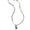 Blue, variant on Vibrant Bear Pendant Necklace Fun And Colorful Bear Pendant Necklace Stylish Clavicle Chain For Casual Outfits