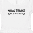 thumbnail image 4 of Inktastic Massage Therapists Hands Rub Girls Toddler Dress, 4 of 5