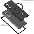 thumbnail image 6 of Magnetic Phone Case for Samsung Galaxy Z Fold3 5G Compatible with Magsafe, Military-Grade Shockproof Case with Built-in Magnet Circle for Samsung Galaxy Z Fold 3, MS Black, 6 of 8