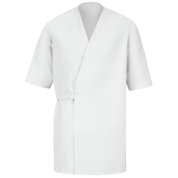 Red Kap Collarless Butcher Wrap