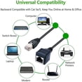 thumbnail image 5 of Ethernet Extension Cable Network Cable Rj45 Extension Cable 1ft/30cm 2 Pieces, 5 of 5