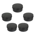 thumbnail image 2 of pitrice 5 Pcs Pots en Aluminium Vides Couvercle à Vis Cosmétique Contenants Baume à Lèvres 150ml, 2 of 7