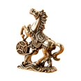 thumbnail image 3 of Figura de caballo de latón, mini decoración de escritorio, decoración del hogar, escultura de Feng Shui chino Dinero de caballo, 3 of 9