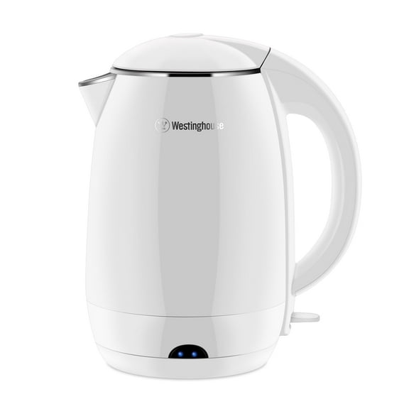 Westinghouse 1500 Watts Electric Kettle, Stainless Steel, White