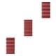 thumbnail image 4 of Wosthever 12 piezas de patrón de flecha de cera de sellado ampliamente utilizado DIY Kit de sellos de cera decoración regalo manualidades con brillo color rojo oscuro 3piezas Wosthever CBP186778, 4 of 6