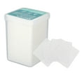 thumbnail image 1 of 200 discos de algodón para limpiar pegamento, con gran absorción de agua, antiestáticos, para superficies suaves, para extensiones de pestañas, para el hogar., 1 of 14