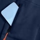 thumbnail image 3 of Ceisia Men's Fleece-Lined Half-Zip Hooded Sweatshirt with Multi-Pockets for Casual & Work Wear Navy L Gifts, 3 of 6