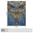thumbnail image 4 of Orinice Aesthetic Owl Throw Blanket - Soft Plush, Lightweight, Warm, Fuzzy Anti-Pilling   Blanket for Couch, Bedroom, Travel, Bed - Perfect Comfy Gift for Kids and Adults  40x50in, 4 of 6