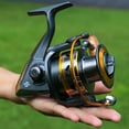 thumbnail image 6 of Sougayilang Spinning Reels 5.2:1 Gear Ratio Drag Max 11lbs with Foldable Grip Fishing Novice Spinning Fishing Wheel, 6 of 8