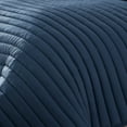 thumbnail image 3 of 3 Piece Queen Comforter Set Polyester Puffer Channel Quilt Blue Polyurethane, 3 of 5