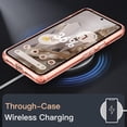 thumbnail image 6 of JETech Case for Google Pixel 8 Pro 6.7-Inch 2023, Non-Yellowing Shockproof Bumper Protective Phone Cover, Anti-Scratch Hard PC Back (Rose), 6 of 6
