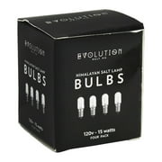 Evolution Salt Company - Himalayan Salt Lamp Bulbs 120v 15 watts - 4 Pack