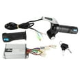 thumbnail image 4 of Speed Controller Grip, 36V 1000W Electric Bike Brushed Speed Box Controller Throttle Grip Kit For 7/8in Handle Bar, 4 of 8