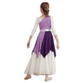 MSemis Kids Girls Worship Praise Dance Overlay Tunic Liturgical Lyrical