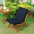 thumbnail image 3 of YEERSWAG 44x20x4 inch Indoor Outdoor High Back Chair Cushion,Deep Seat Chair Cushion Set,Solid Color Waterproof Non Slip Anti-fading Chair Seat Cushion,Patio Garden Cushions, 3 of 12