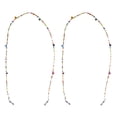 thumbnail image 1 of 2x Correa de Cadena Colorida del Cordón Colr Sostenedor de Sol Sunnimix Collar de cadena de gafas, 1 of 7