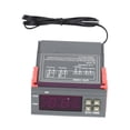 thumbnail image 1 of Dual Relay Output Digital Thermostat with Negative Temperature Coefficient (110V - 220V AC), 1 of 1