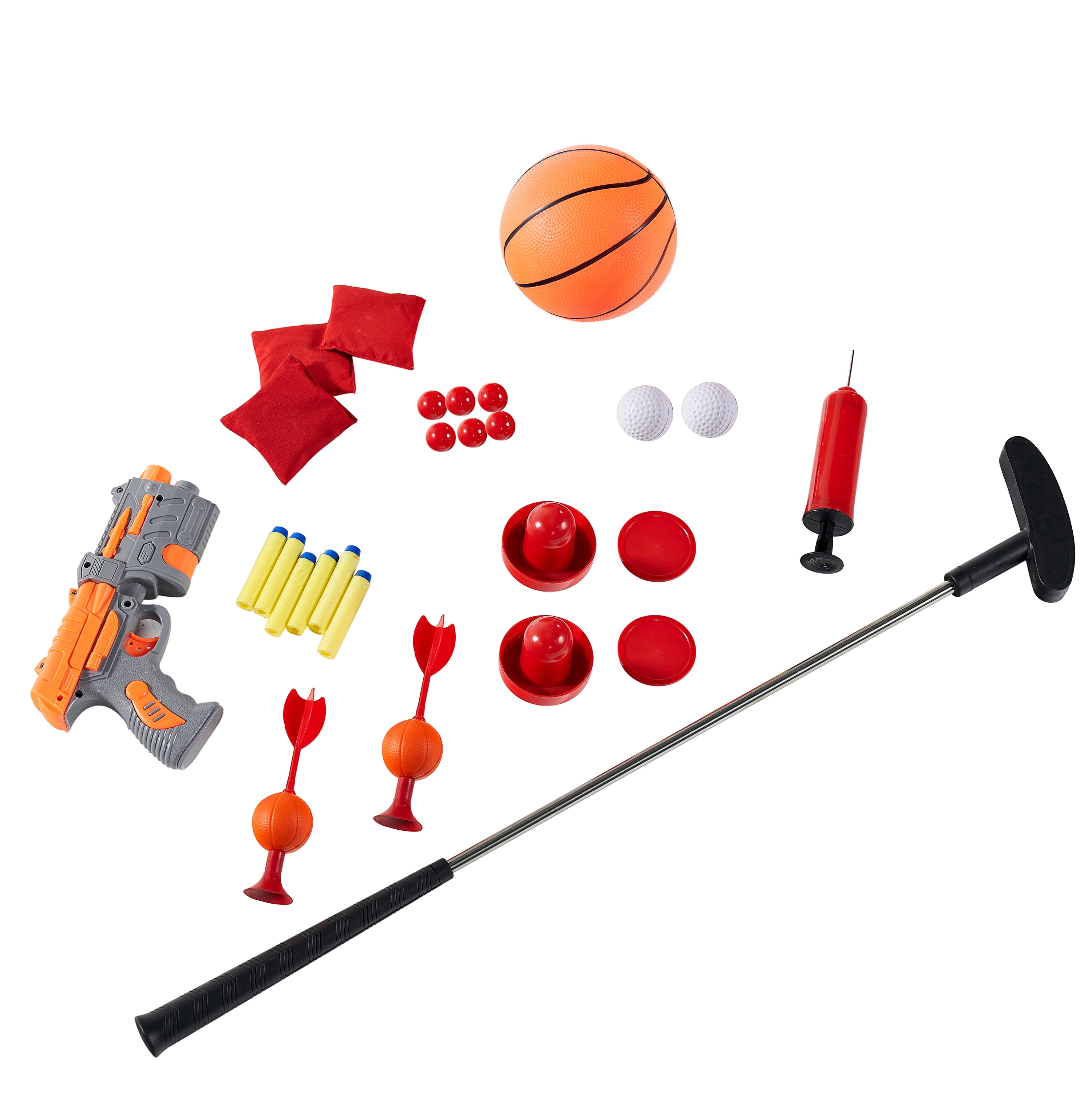Hey! Play! 12 in. 7-in-1 Combo Game M350001 - The Home Depot