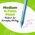 thumbnail image 2 of Bolígrafos de gel BIC Ecolutions, punta mediana, 1 mm, paquete de 12 unidades, 2 of 6