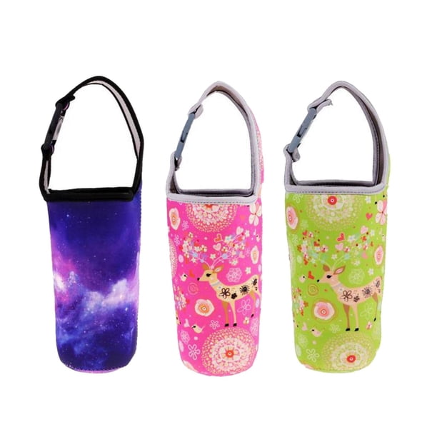 Soportes protectores para Portavasos kusrkot para viajes al aire libre VerdeVioleta Rosa
