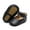 Black, variant on Luogg Girls Single Shoes Bowknot First Walkers Shoes Buckle Strap Toddler Soft Bottom Breathable Princess Shoes Size 0-6 Months Black