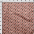 thumbnail image 3 of oneOone Viscose Chiffon Fabric Leaves Block Printed Craft Fabric BTY 42 Inch Wide, 3 of 4