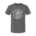 thumbnail image 2 of Wild Bobby, Faith Hope & Love Three Things That Last Forever Inspirational/Christian Men Premium Tri Blend Tee, Dark Heather, Small, 2 of 6