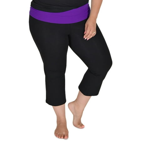 plus size capri yoga pants