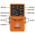 thumbnail image 5 of NUX Time Core Deluxe MKII with 7 Different Delays, Phrase Looper and Tap Tempo Effects Pedal Orange, 5 of 6
