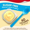 Snack Pack Sugar Free Vanilla Flavored Pudding, 4 Count Pudding Cups