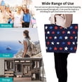 thumbnail image 4 of Yiaed Watercolor Stars1 Print Handbag for Women Tote Purse Shoulder Bag Large Fashion Hobo Purse Handbag Shopping Tote, 4 of 5