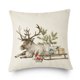 thumbnail image 1 of Árbol de Navidad de animales lindos Funda de cojín de lino Funda de almohada de granja Sofá Decoración del Hogar Navidad 2023 Decoración de Año Nuevo, 1 of 4