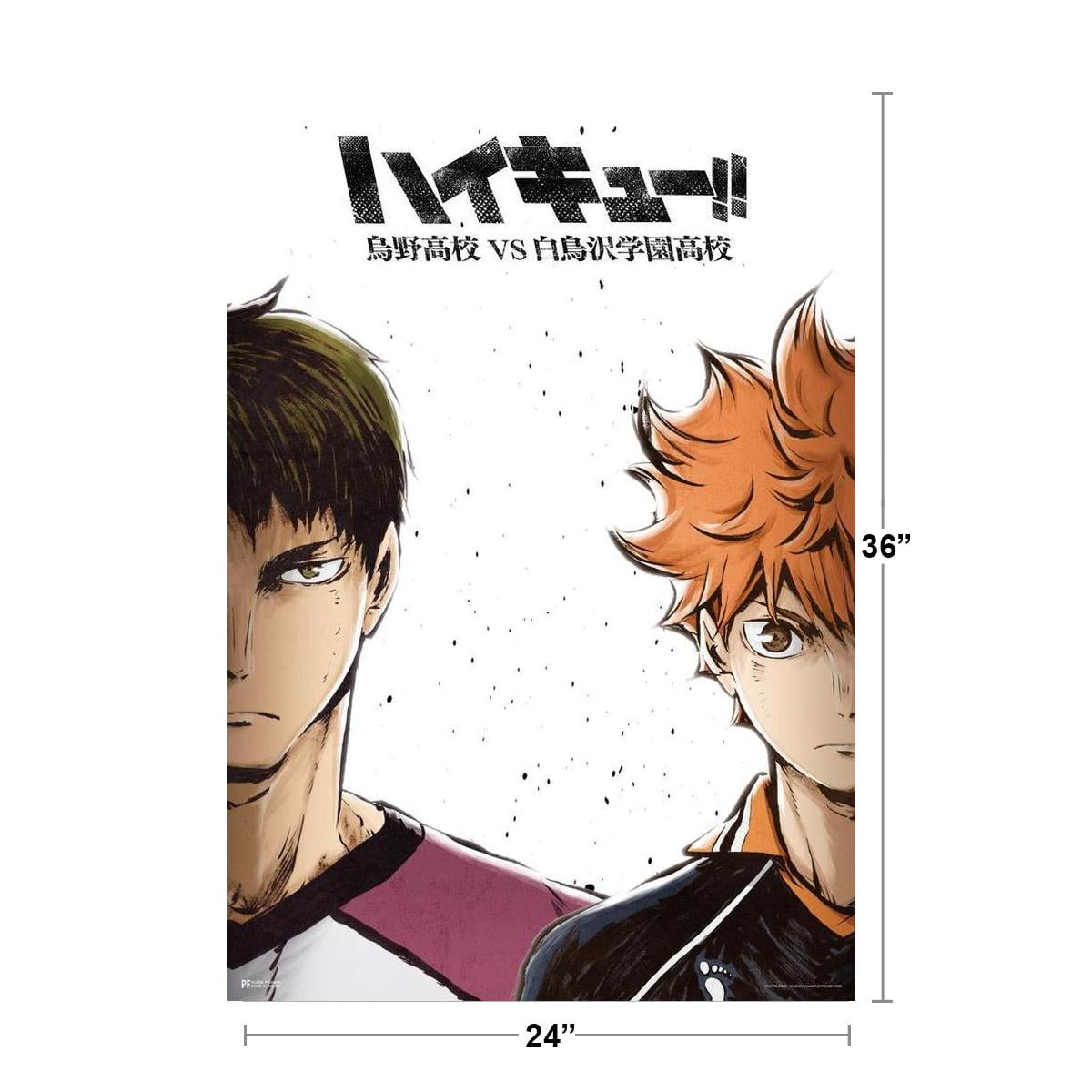 Haikyuu Season 2 Anime Japanese Anime Stuff Haikyuu Manga Haikyu Anime  Poster Crunchyroll Streaming Anime Merch Animated Series Show Karasuno  Volleyball Cool Wall Decor Art Print Poster 24x36 - Poster Foundry