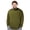 Armygreen, variant on Mens Big and Tall Long Sleeve Shirts Cooling Rash Guard UPF 50+ Sun Protection