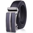 thumbnail image 1 of Microfiber Leather Mens Ratchet Belt Belts For Men Adjustable Automatic Buckle, 1 of 5