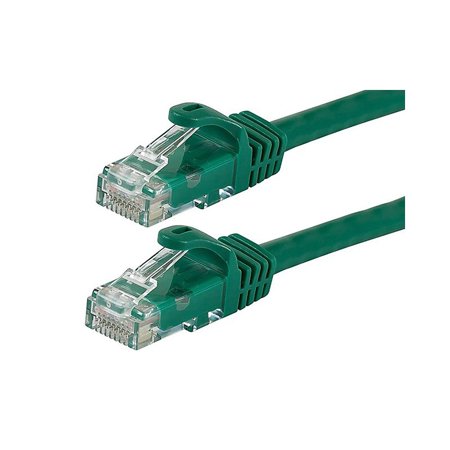 UPC: 0844660098669 | Monoprice FLEXboot Series 5  24AWG Cat6 UTP Ethernet Network Cable Green 109866