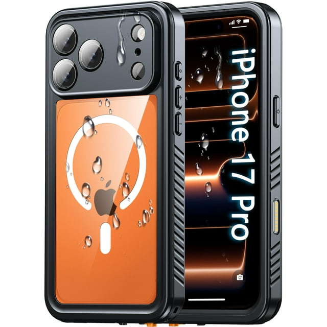 Funda resistente impermeable Oterkin para iPhone 17 Pro con protector de pantalla