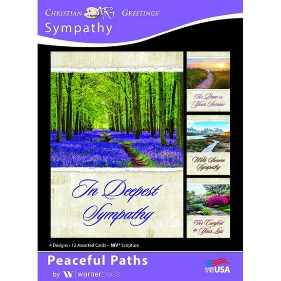 Boxed Cards - Sympathy - Peaceful Paths (Other)