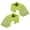 Fruit green, variant on 2Pcs Small Hideouts Cave House for Terrarium Decoration Resting Tunnel
