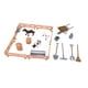 thumbnail image 3 of 49 Piezas Figuras de Granja Colección de Juguetes Muñecos de Animales Set Del Mundo Figuritas en Miniatura con Textura Detallada Adecuado Par 22 piezas No vehículo, 3 of 9