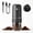 Black, variant on Portable Electric Burr Coffee Grinder with Visual Bean Hopper, Adjustable Grind Settings, Auto-Stop Function, Quiet for Home Travel Outdoor