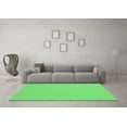 thumbnail image 3 of Ahgly Company Indoor Rectangle Solid Emerald Green Modern Area Rugs, 7' x 9', 3 of 4