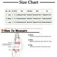 thumbnail image 3 of Fesfesfes Bikini Sets for Women 2023 New Sexy Swimwear Split Bikini Sets High Waist Swimsuit Split Swimwear Beachwear Halter Neck Pool Party Bikinis Under $10, 3 of 7