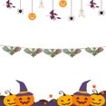 thumbnail image 4 of Ghost Bat Garland Halloween Fantasma Y Murciélago Colgantes Pared Escena Arreglo Decoraciones (C), 4 of 9