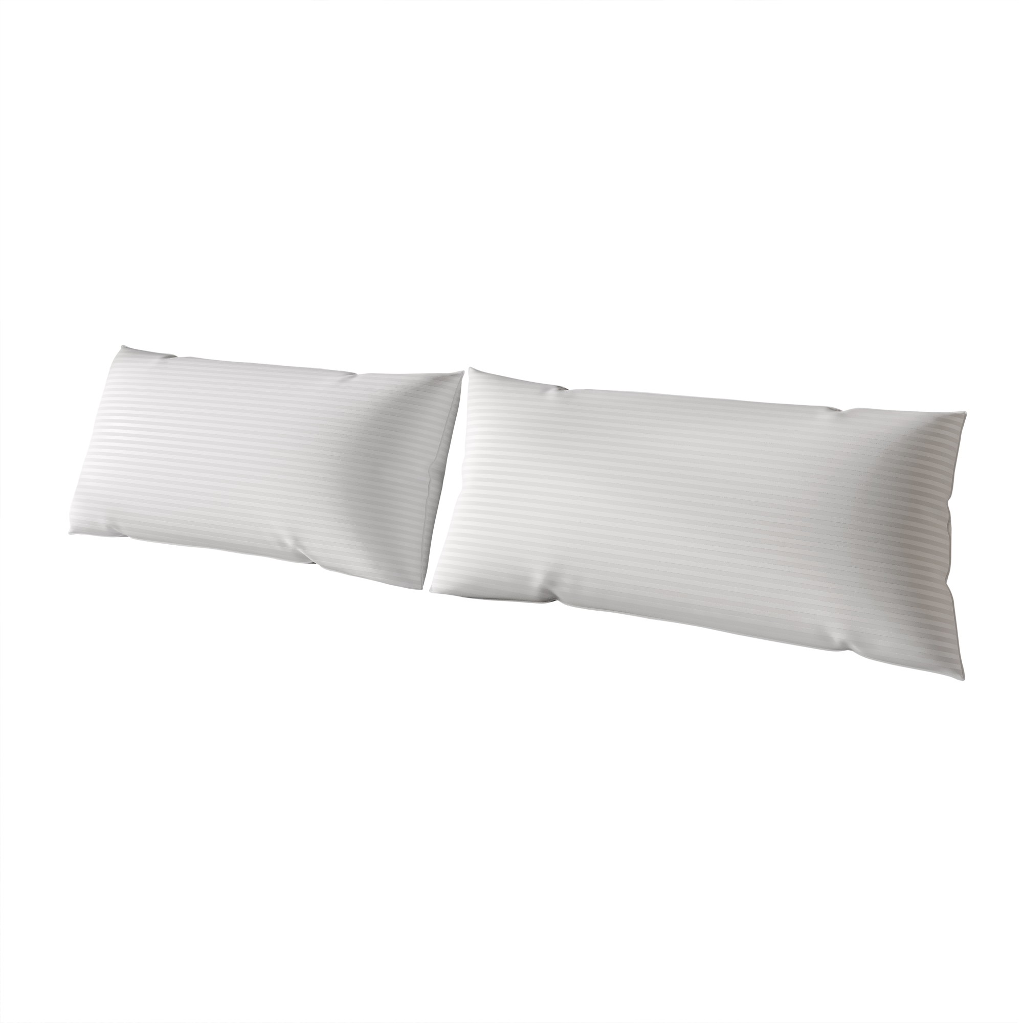 Home Design Windsor King Size Bed Pillows (Set of 2) – Down Alternative Microfiber Hotel Pillows