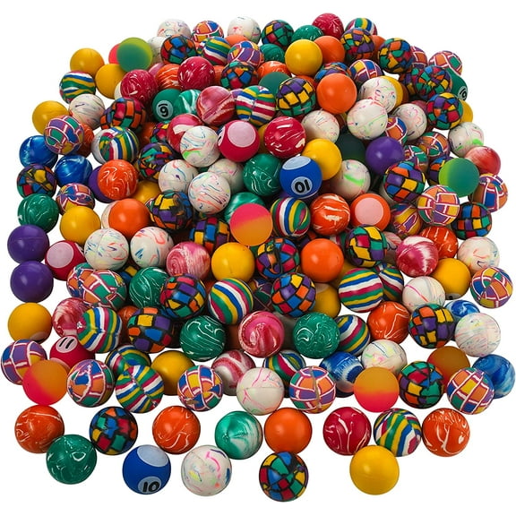 Kicko | High Bounce Ball for Kids - 250pcs (Boys/Girls) - Party Favors, Toy