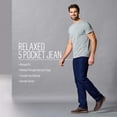 thumbnail image 5 of Jeans Rustler Classic Relaxed Fit Dark Stonewash para hombre, 5 of 5