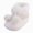 White, variant on NOLDARES Infant Baby Boy Girl Cozy Fleece Bootie Newborn Stay On Slipper Winter Warm Gripper Non-Slip Crib Shoes(White,4.5)